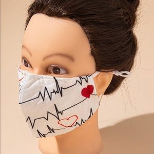 2pcs Face masks healthcare design